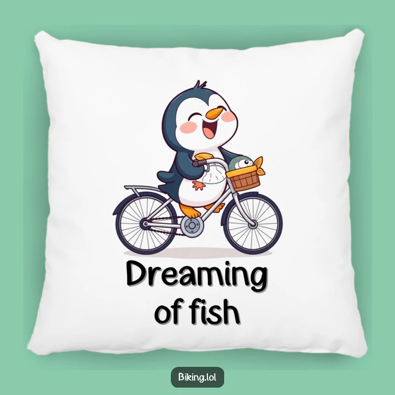 Funny Penguin Fish Pillow: Cozy Comfort, The Ultimate Funny Gift!