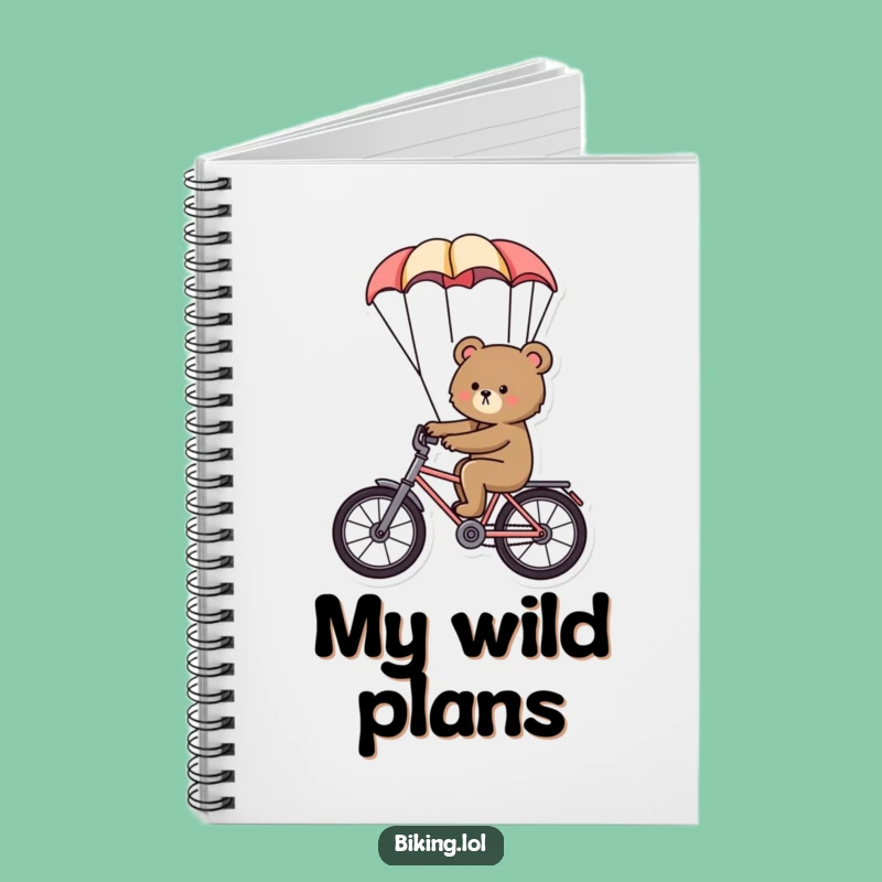 Funny Bear Notebook - Plan Your Adventures With This Hilarious Stationery