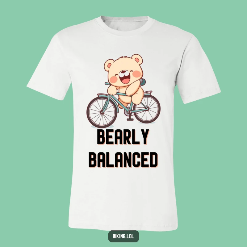 Funny Bear Cub T-Shirt: Silly Face Fall - Adorable Bear Tee, Excellent Funny Gift