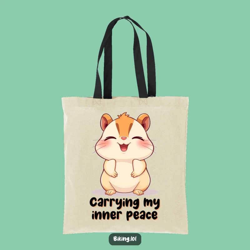 Funny Chipmunk Tote Bag - Carry Your Bliss With This Hilarious Accessory